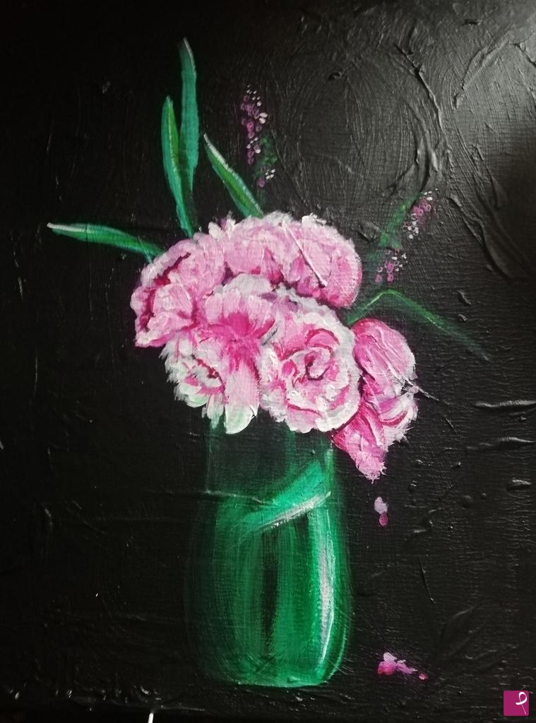 quadri in vendita online - Fiori di Peonia 