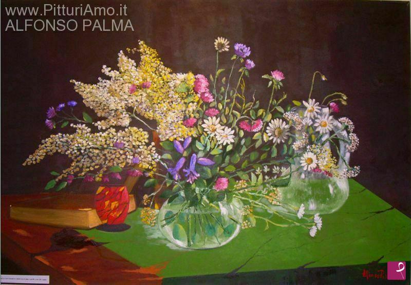 quadri in vendita online - Fiori e cristalli