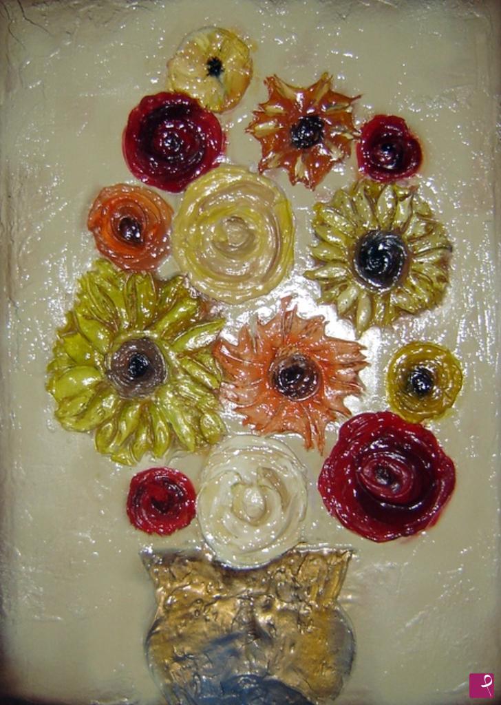 quadri in vendita online - Fiori sospesi