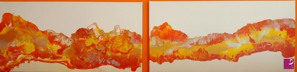 quadri in vendita online - Fire on fire