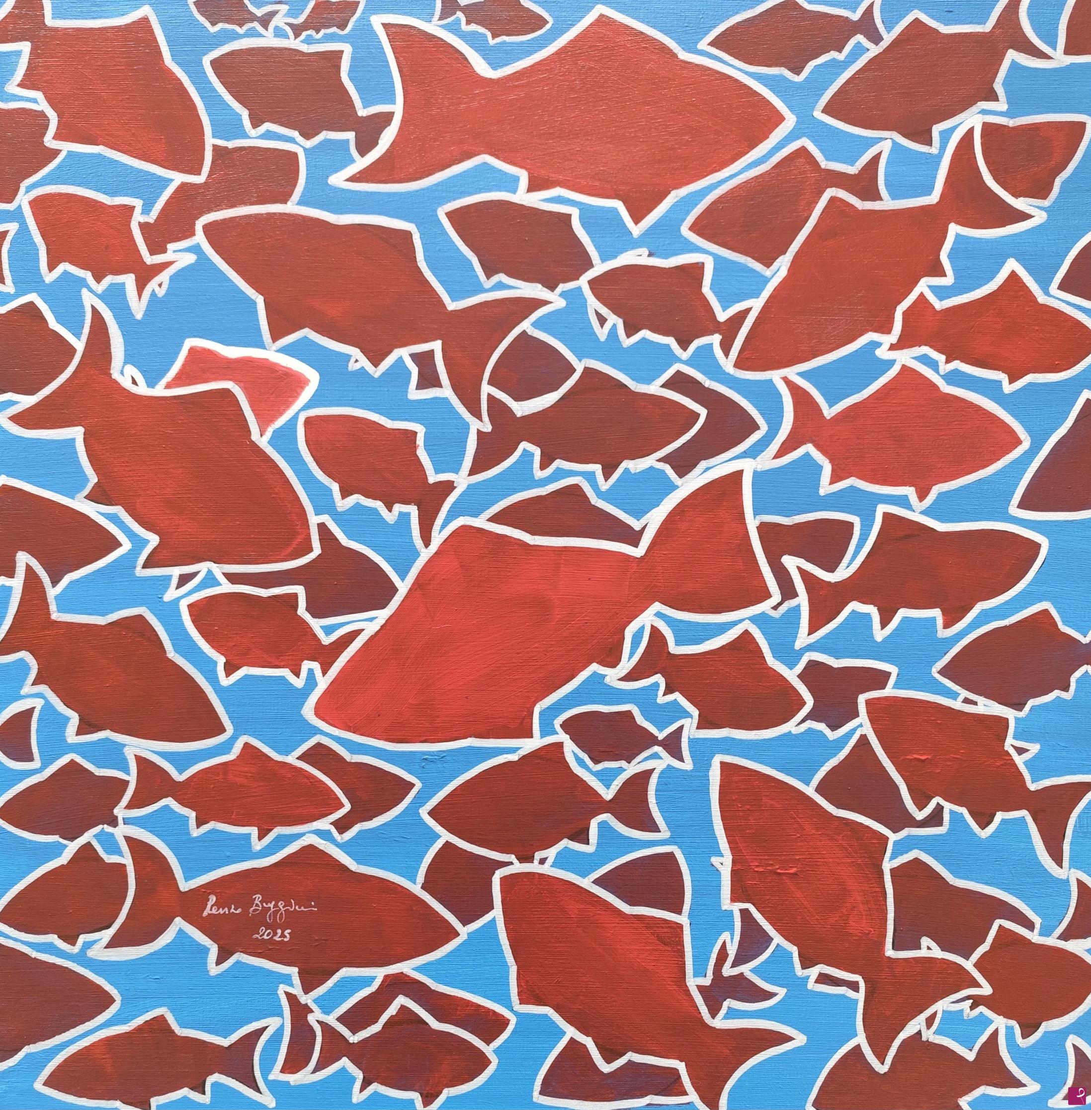 quadri in vendita online - Fishes 