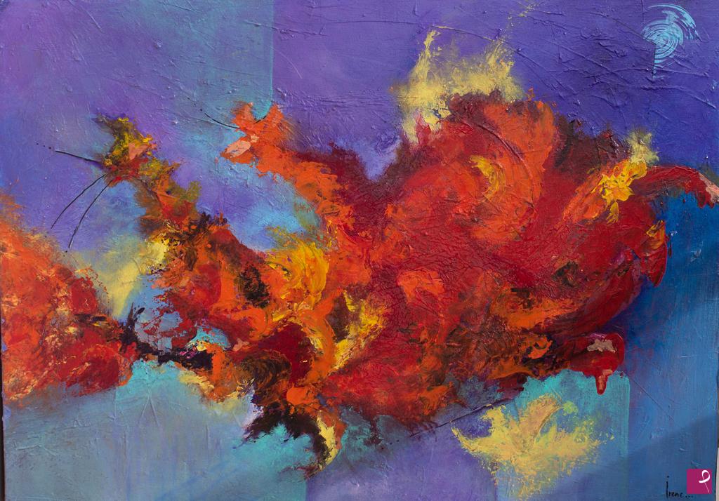 quadri in vendita online - "Flame"