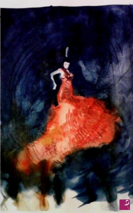 quadri in vendita online - Flamenco!