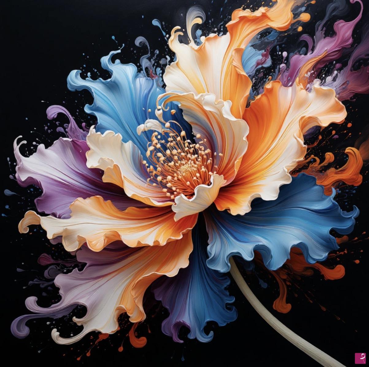 quadri in vendita online - Flower 