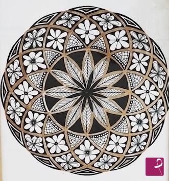 quadri in vendita online - FLOWER GOLD