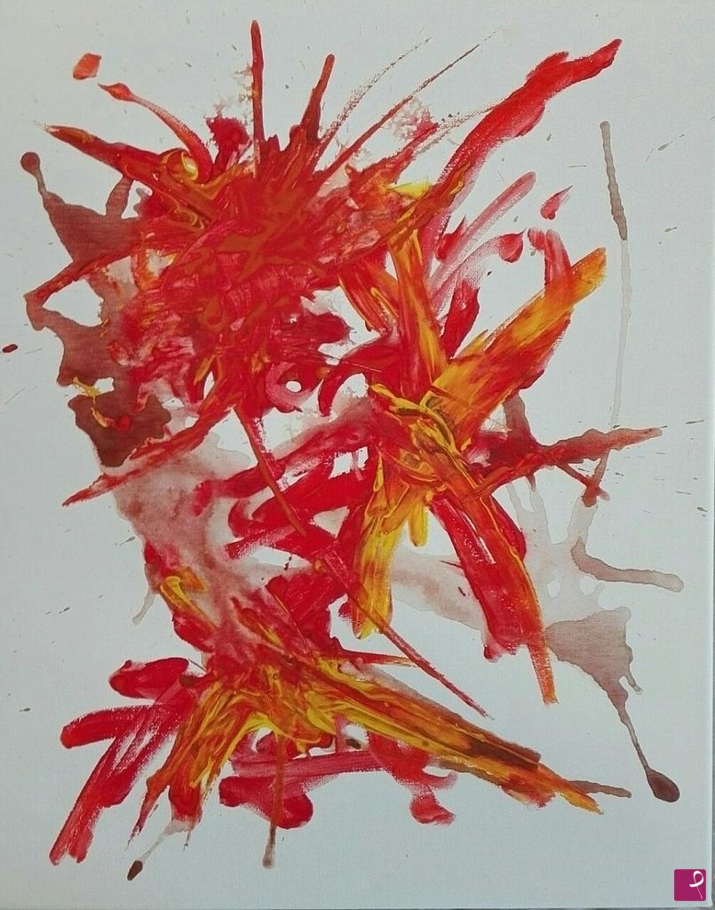 quadri in vendita online - Flowers come from a branch