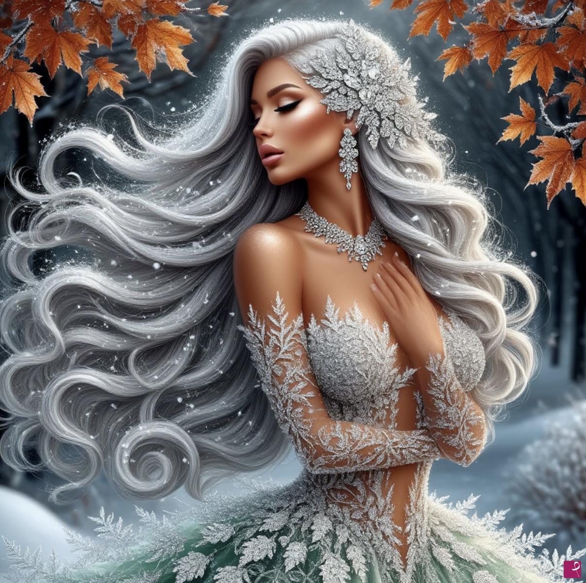 quadri in vendita online - Forest princess 