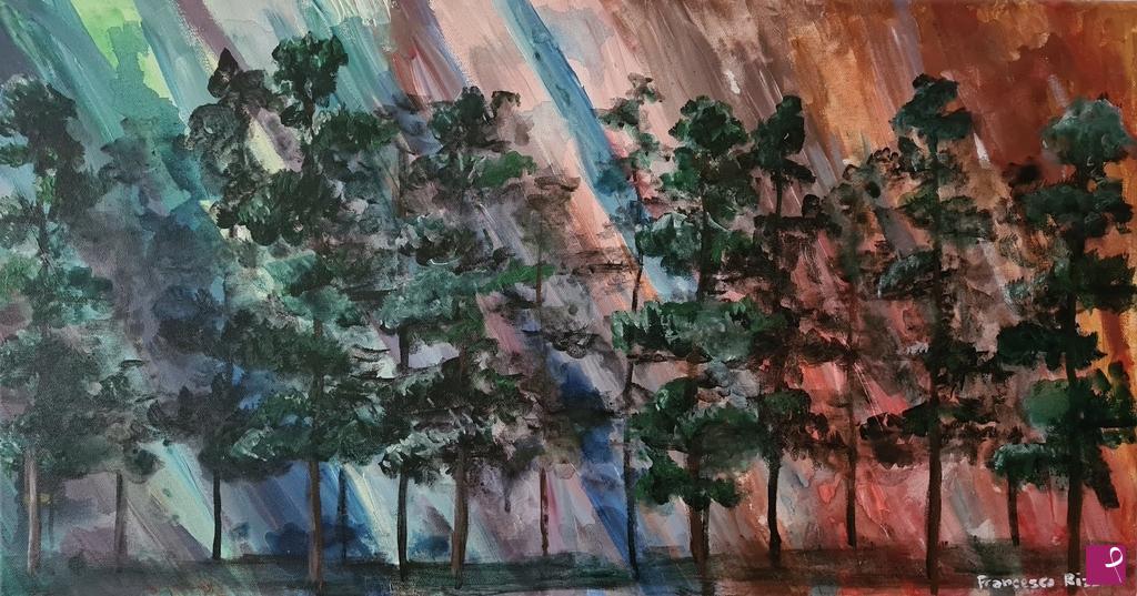 quadri in vendita online - Foresta