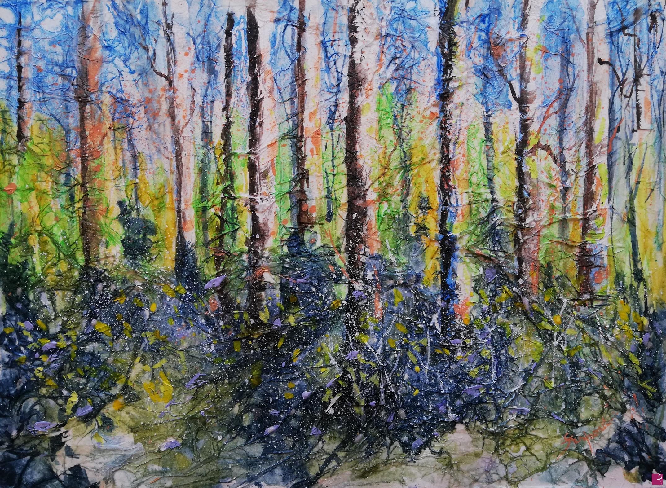 quadri in vendita online - Foresta