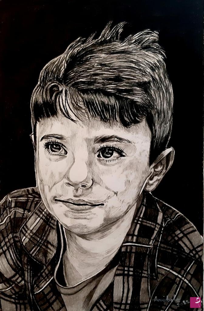 quadri in vendita online - FRANCESCO - 10 ANNI