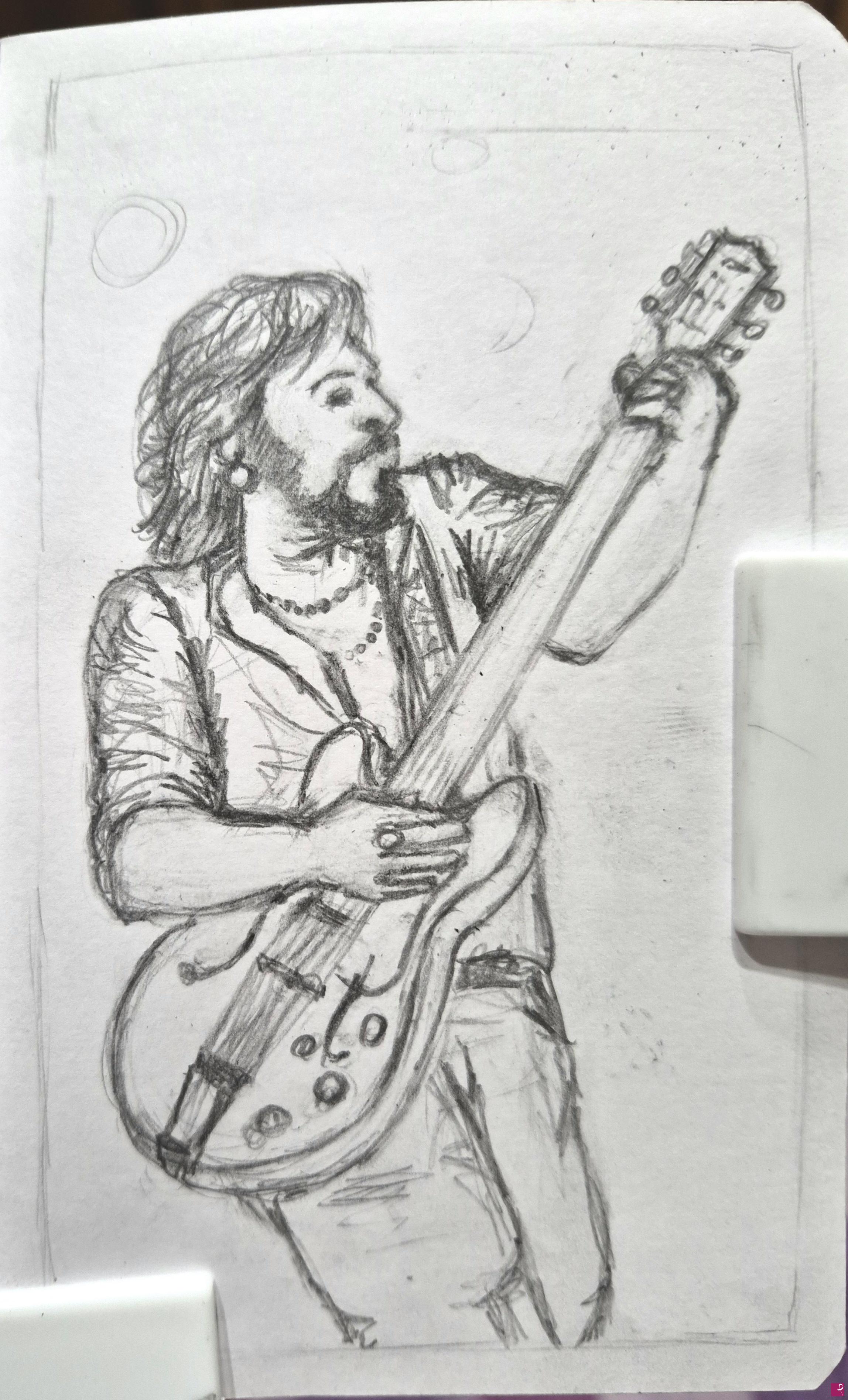 quadri in vendita online - Francesco Sàrcina - Quick Sketch in progress
