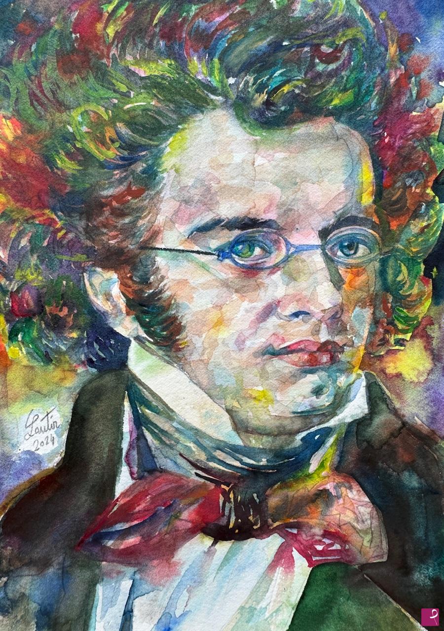 quadri in vendita online - FRANZ SCHUBERT