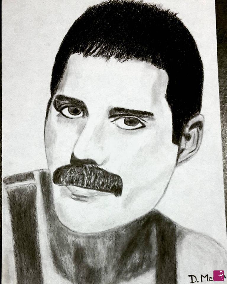 quadri in vendita online - Freddie Mercury