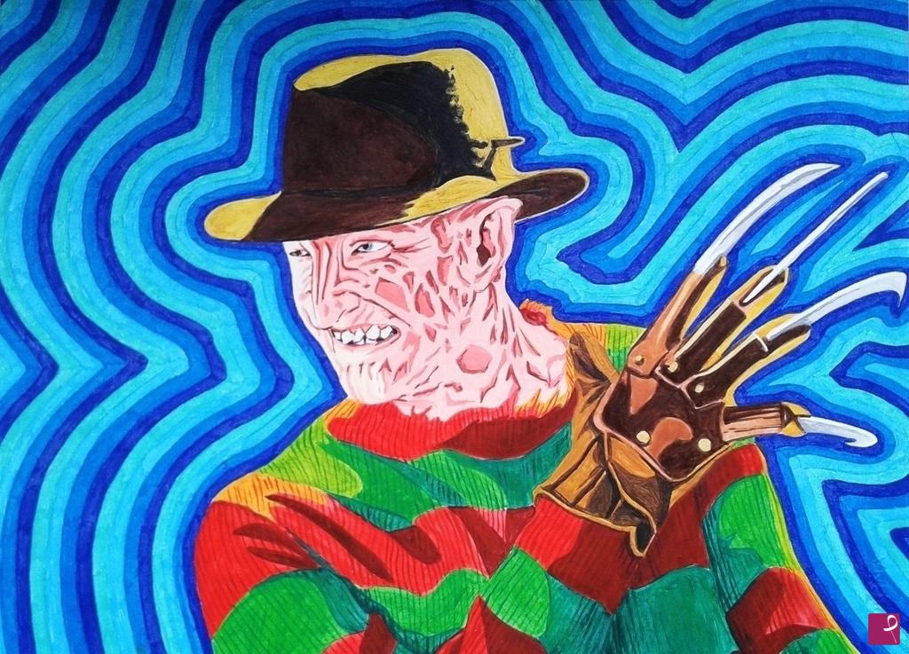 quadri in vendita online - Freddy Krueger