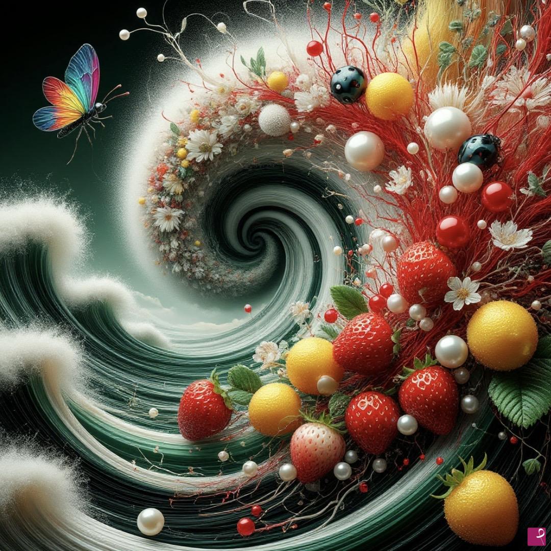 quadri in vendita online - Fruit wave