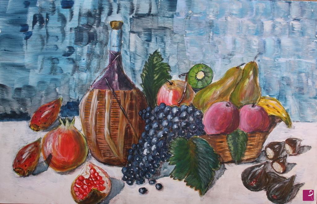 quadri in vendita online - frutta autunnale
