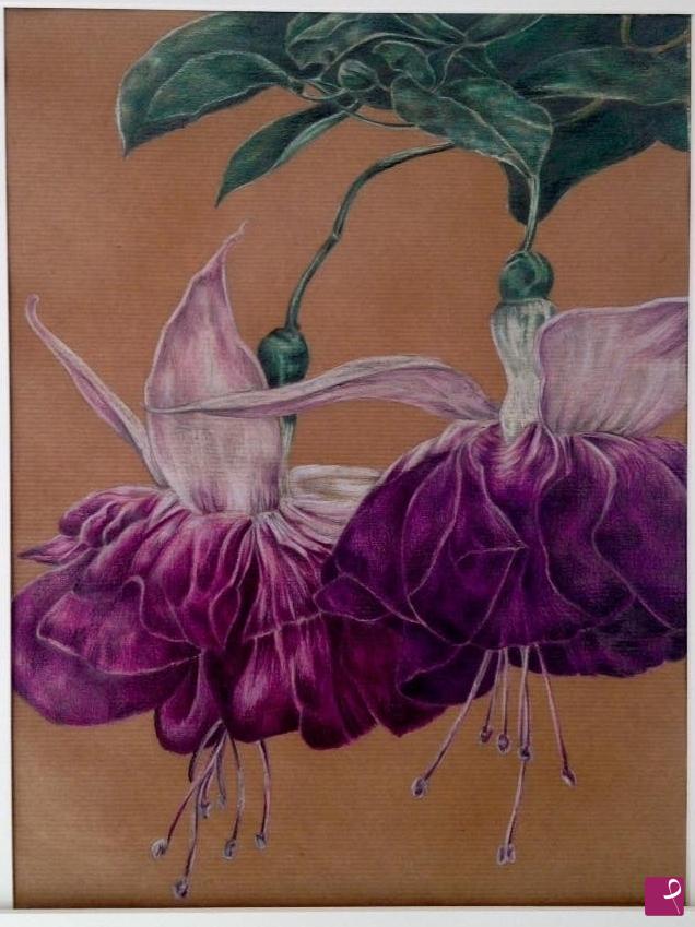 quadri in vendita online - Fucshia
