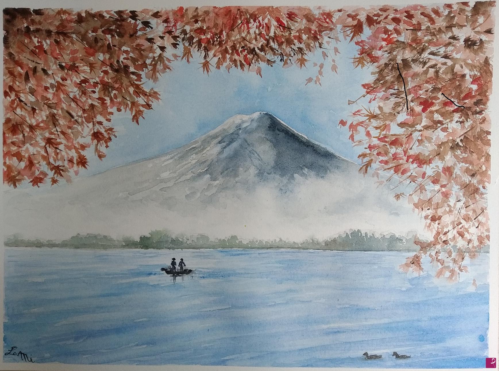 quadri in vendita online - Fuji