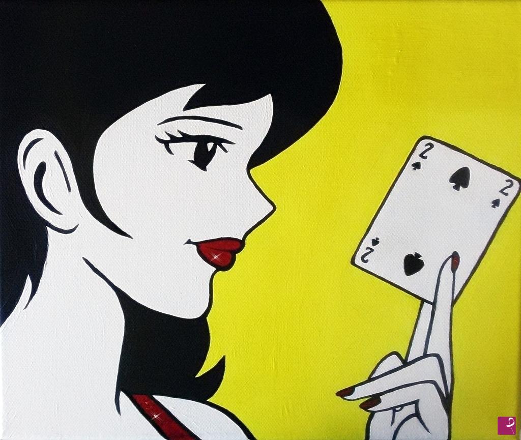 quadri in vendita online - FUJIKO MAINE (MARGOT) LUPIN