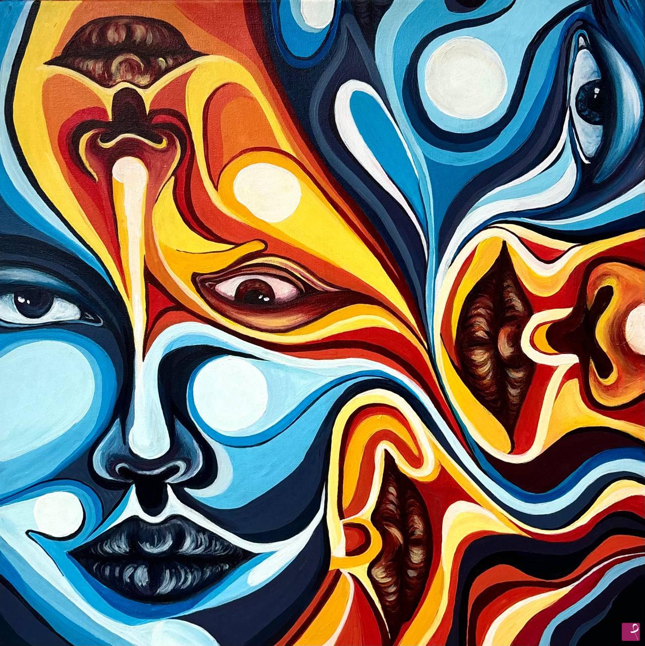 quadri in vendita online - Fused Selves