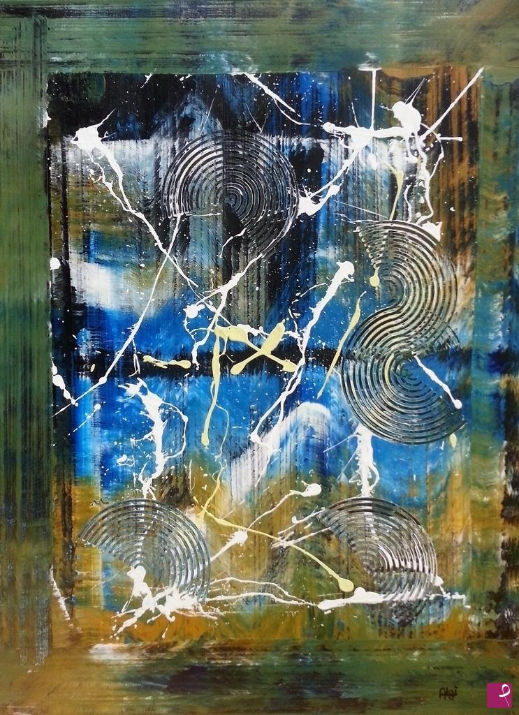 quadri in vendita online - galaxy window