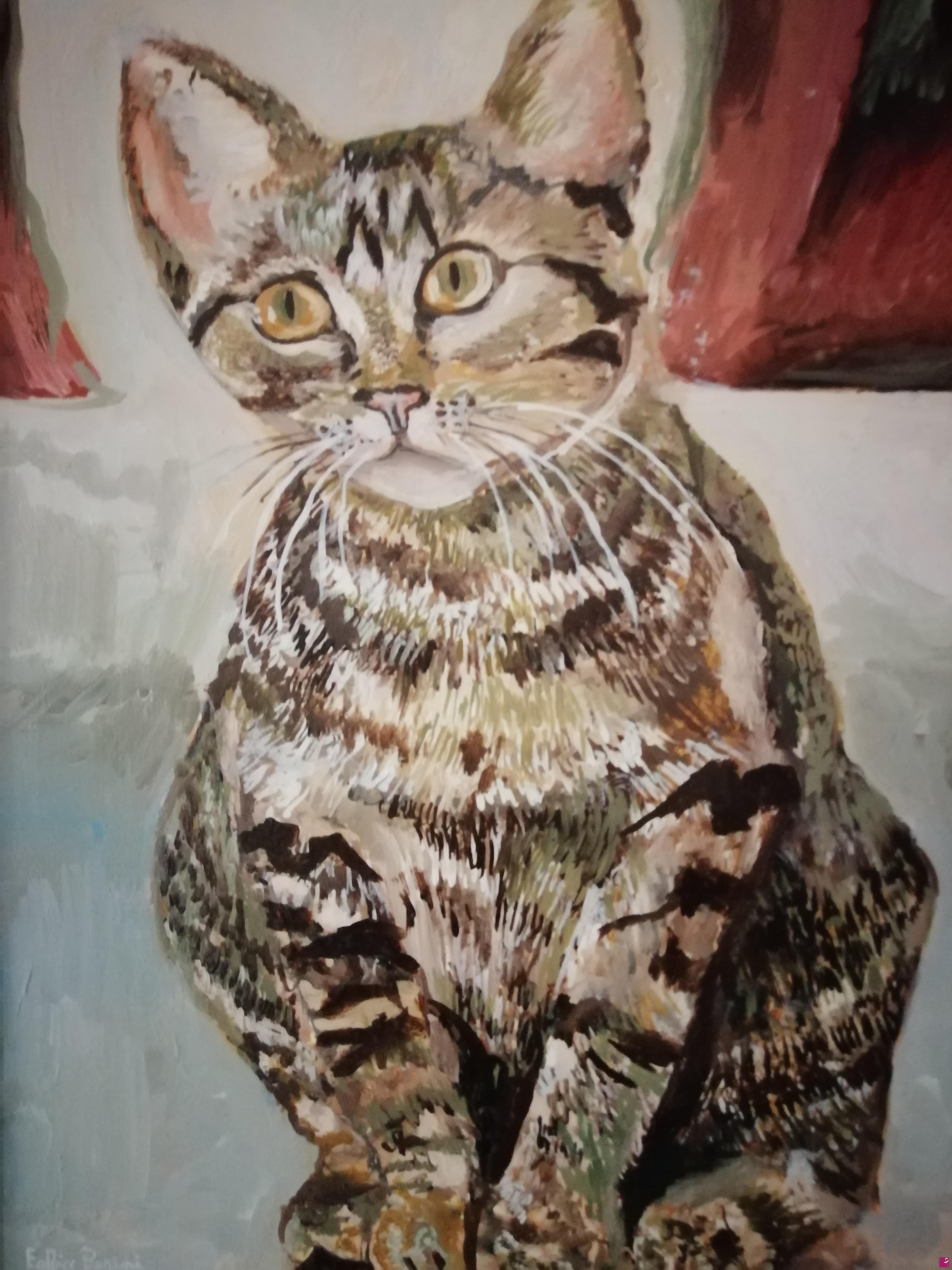 quadri in vendita online - Gatto