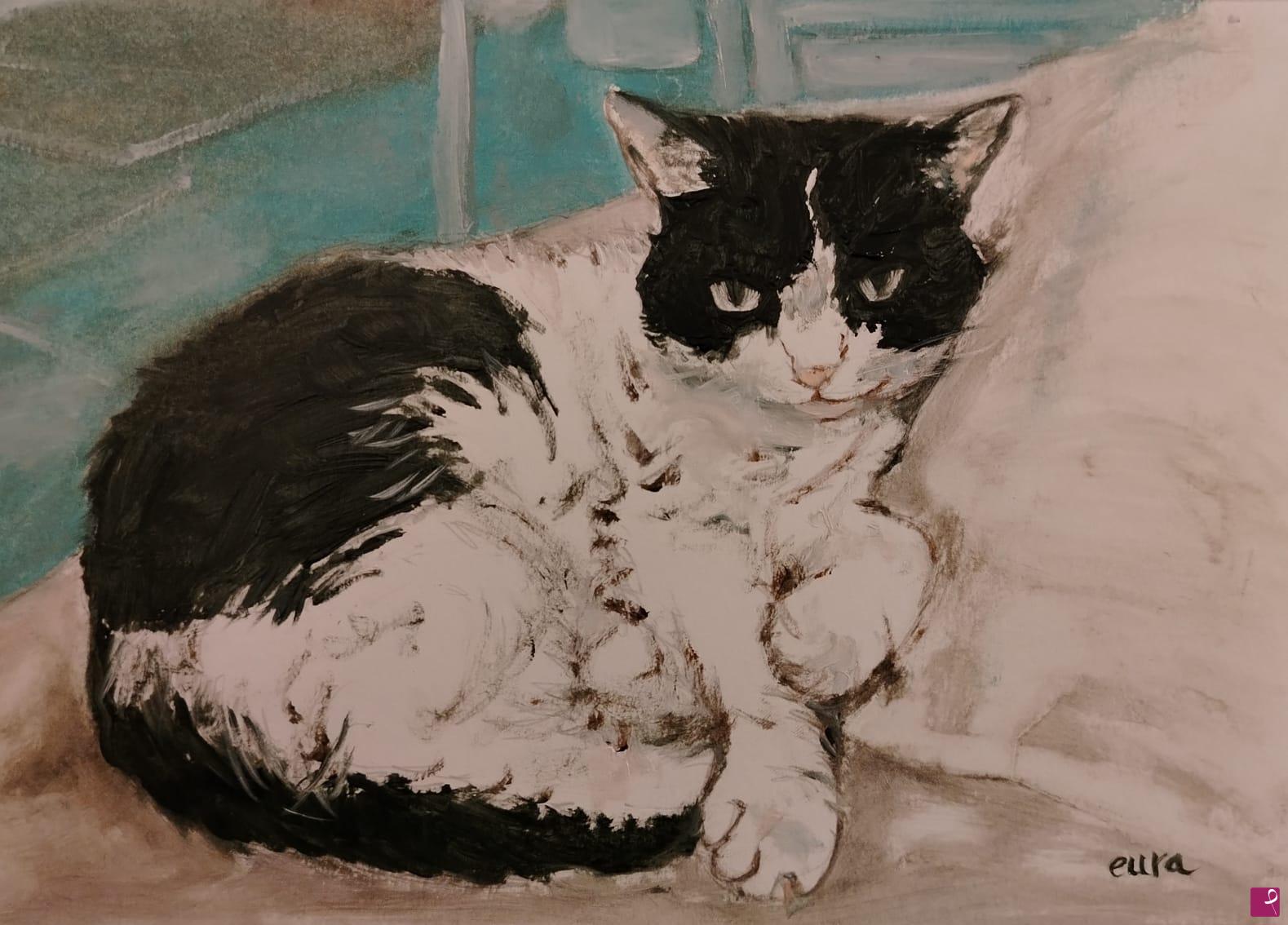 quadri in vendita online - Gatto