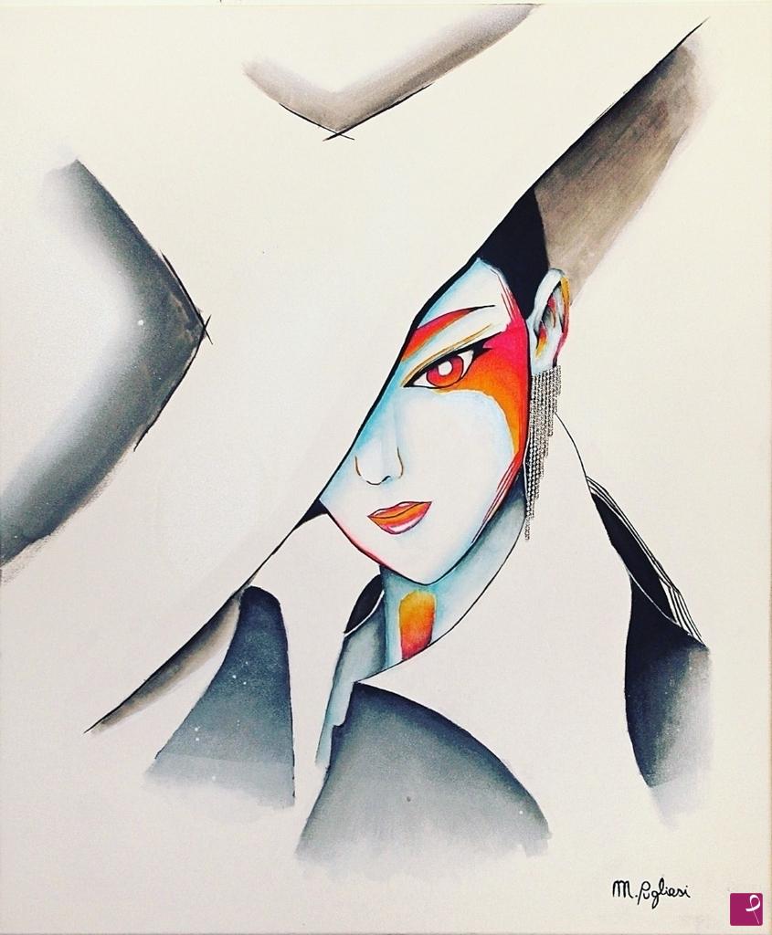 quadri in vendita online - Geisha