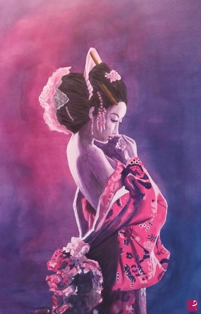 quadri in vendita online - Geisha