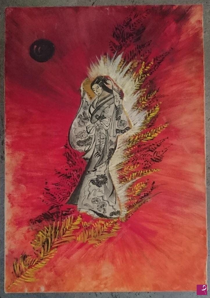 quadri in vendita online - Geisha