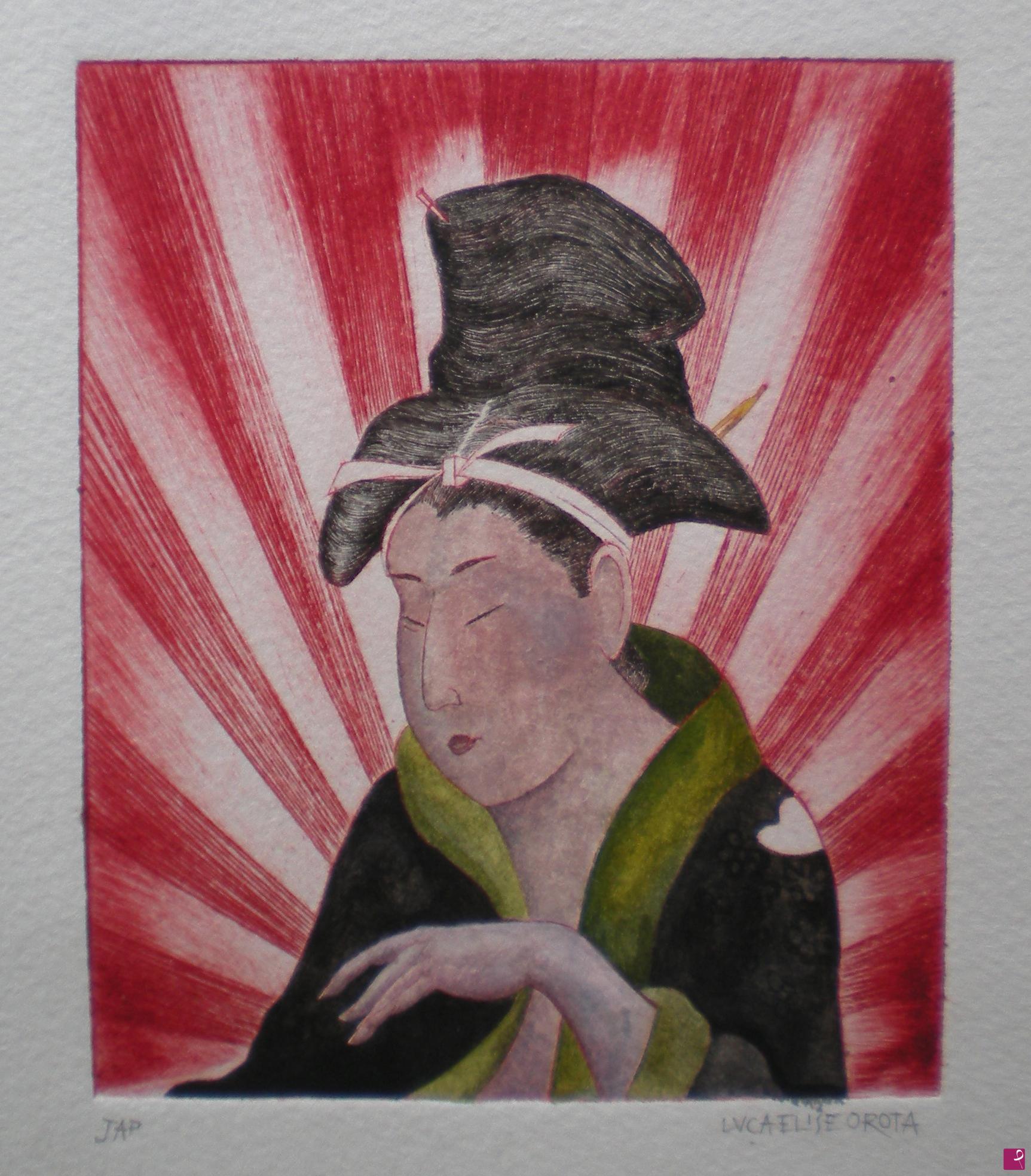 quadri in vendita online - Geisha