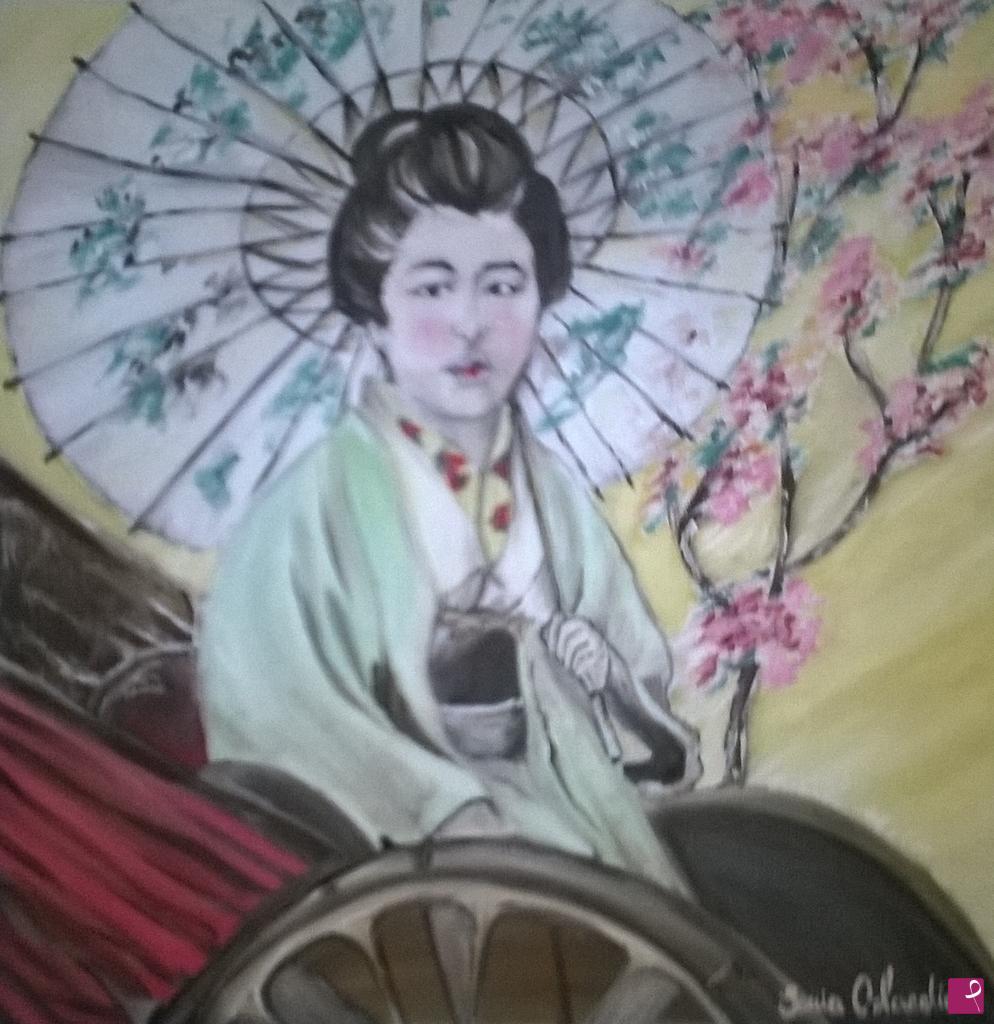 quadri in vendita online - Geisha