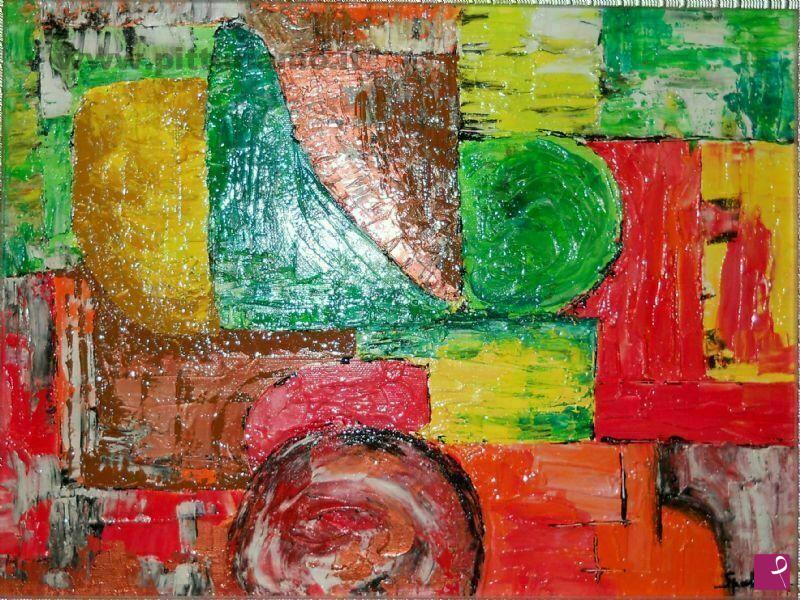 quadri in vendita online - GEOMETRIA DI COLORI