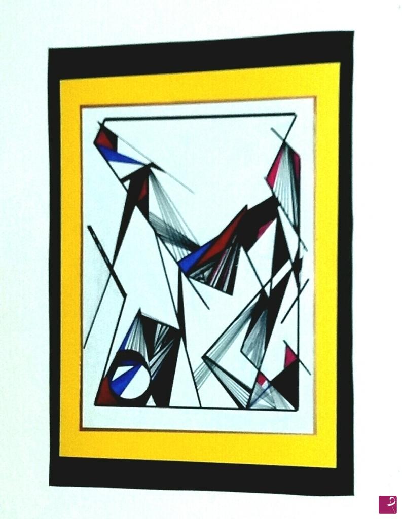 quadri in vendita online - Geometric painting