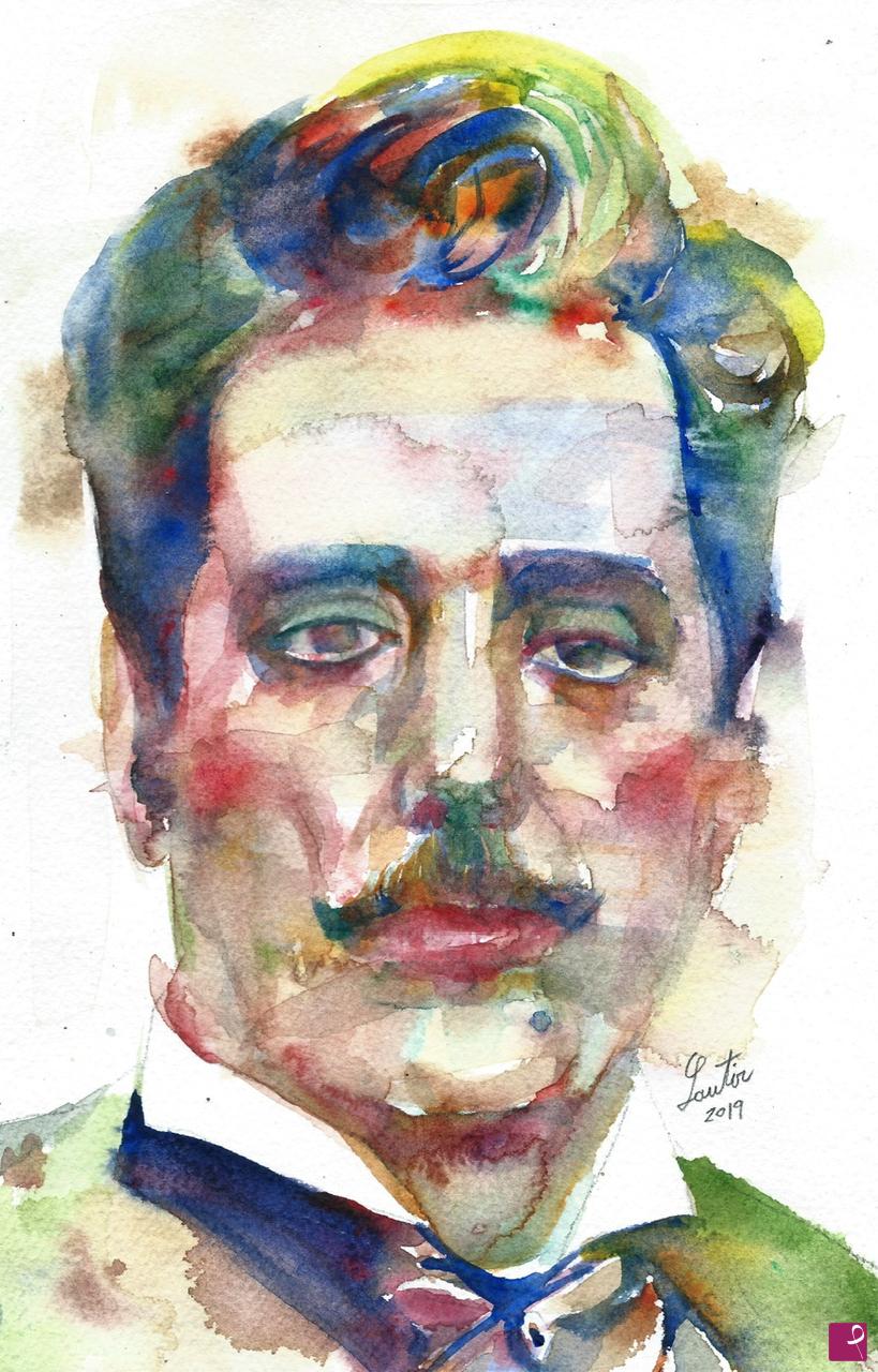 quadri in vendita online - GIACOMO PUCCINI