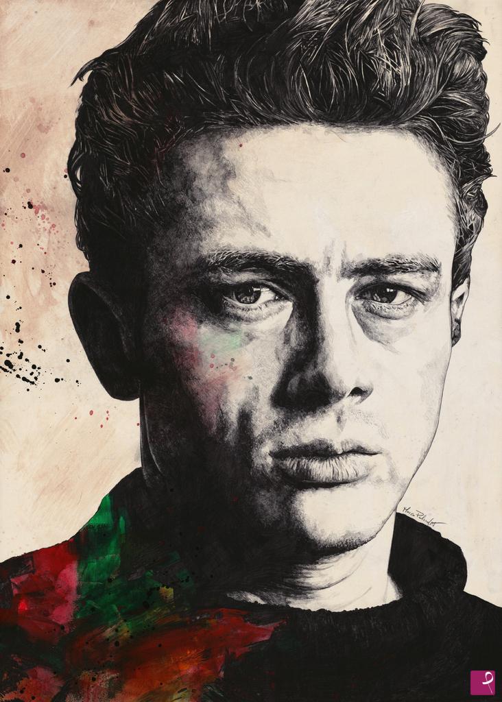 quadri in vendita online - Giant: James Dean Tribute