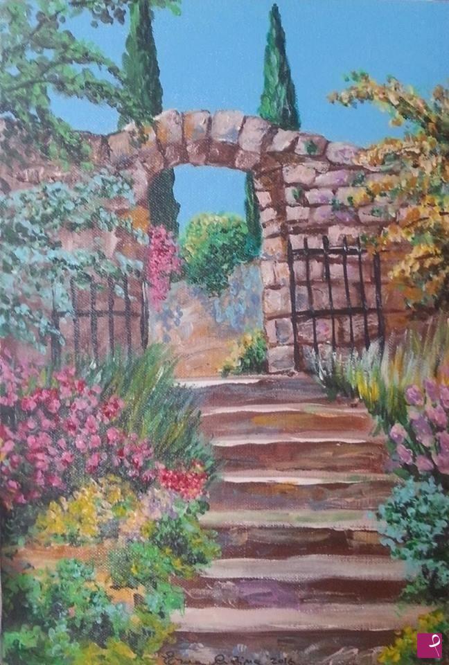 quadri in vendita online - Giardino