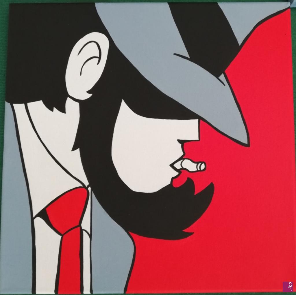 quadri in vendita online - Gighen ~ Lupin III