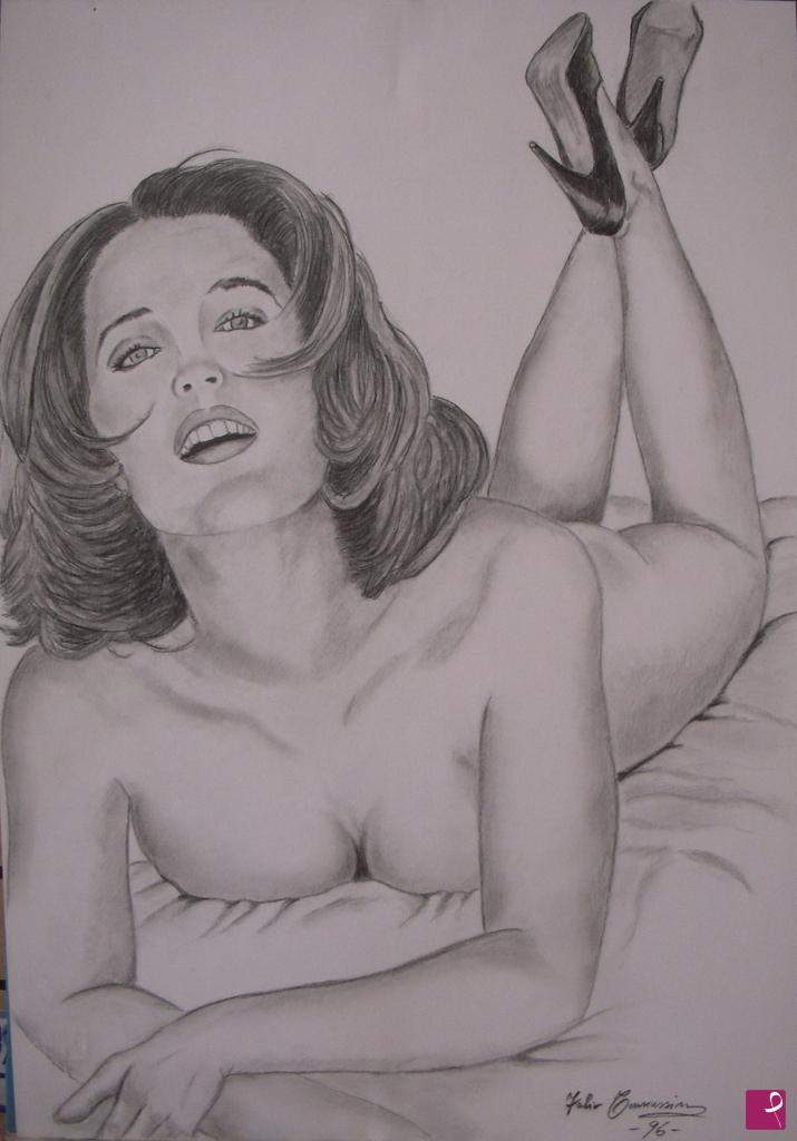quadri in vendita online - Gillian Anderson