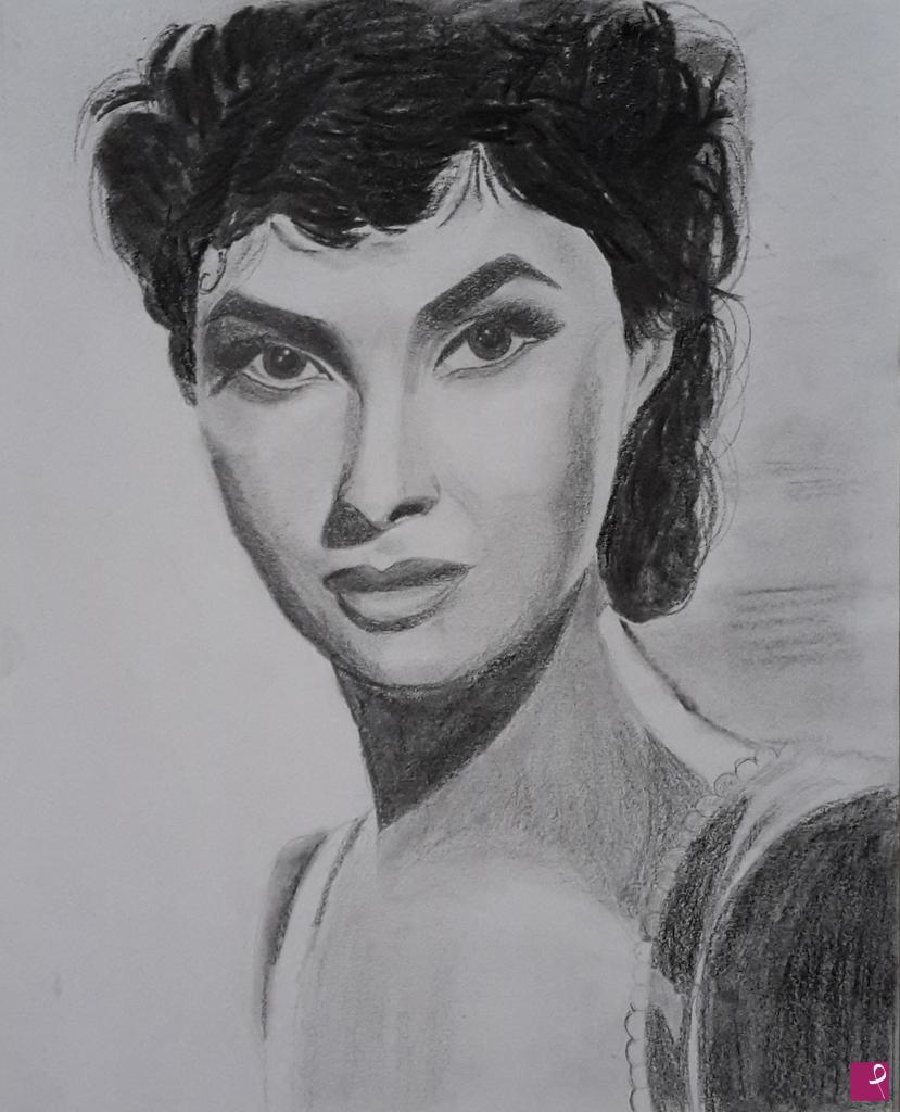quadri in vendita online - Gina Lollobrigida