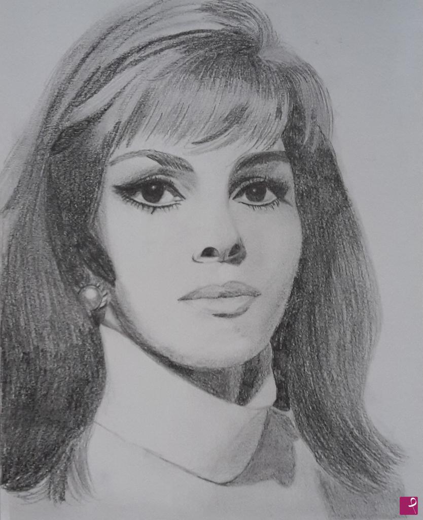 quadri in vendita online - Gina Lollobrigida