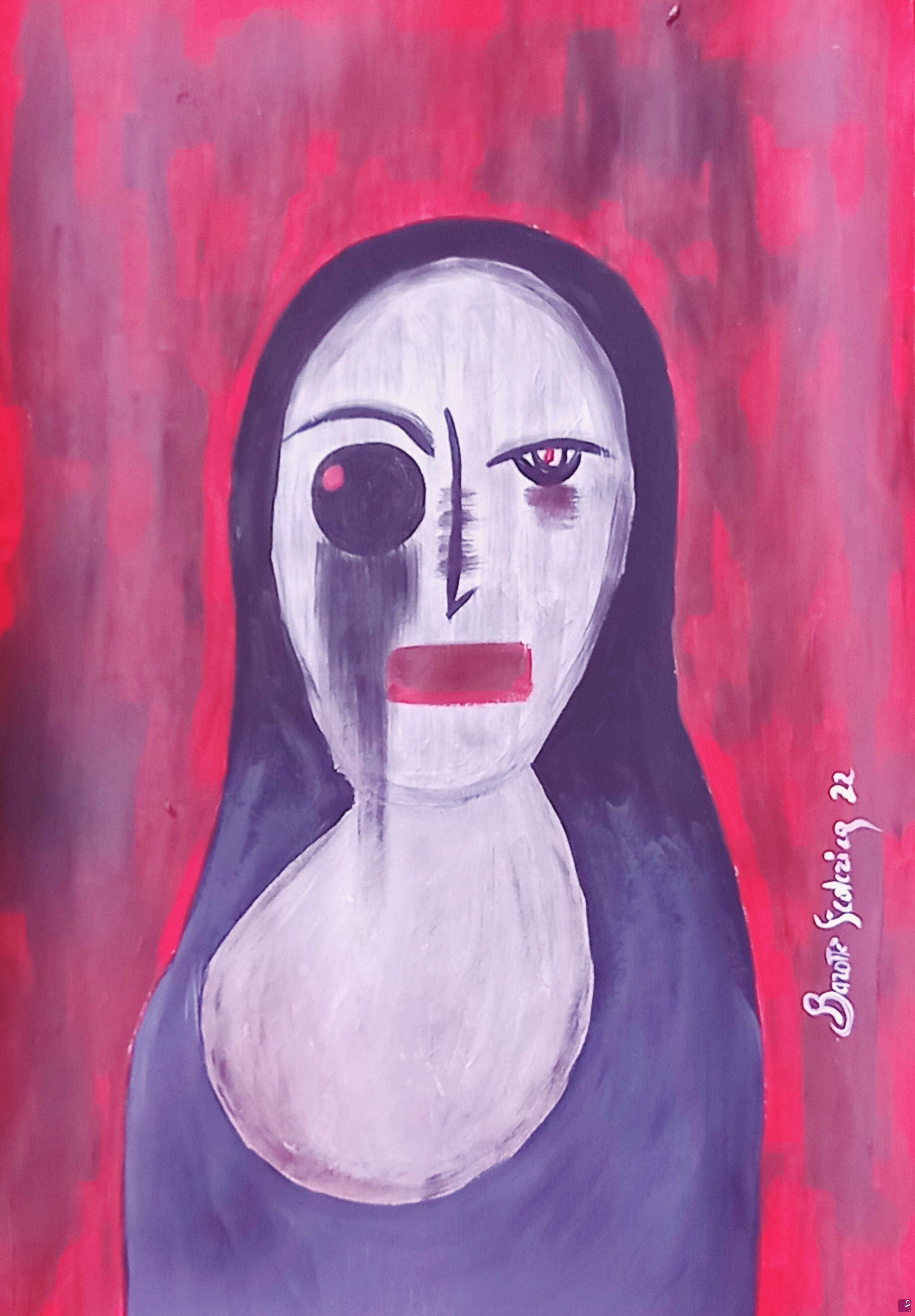 quadri in vendita online - Gioconda delle terre morenti