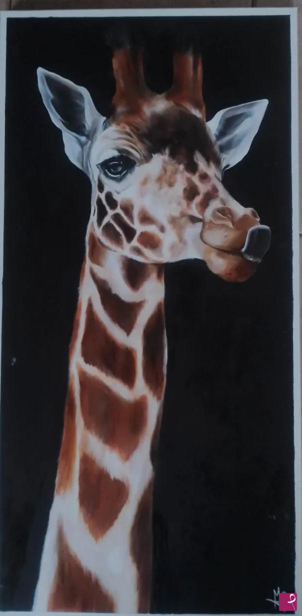 quadri in vendita online - Giraffa 