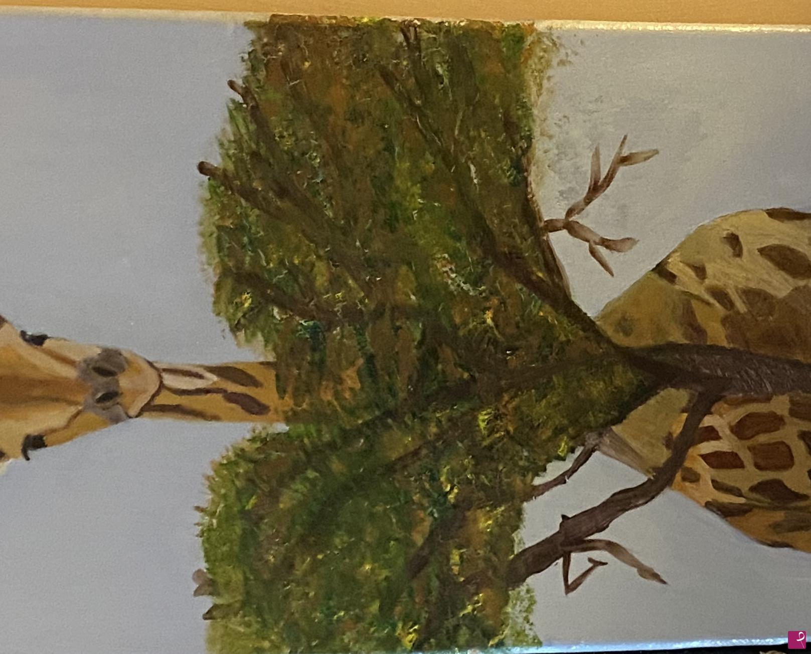 quadri in vendita online - Giraffa 