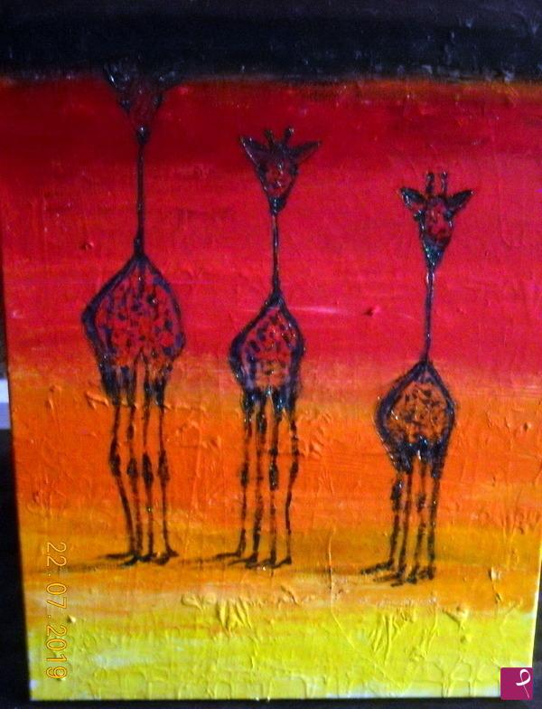 quadri in vendita online - GIRAFFE