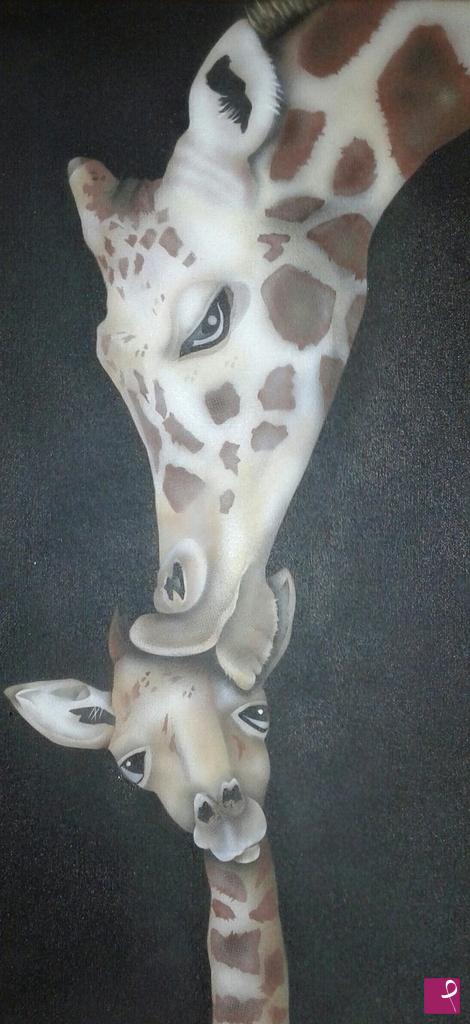 quadri in vendita online - Giraffe