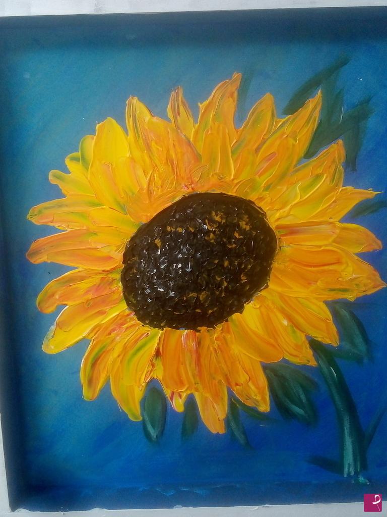 quadri in vendita online - Girasole