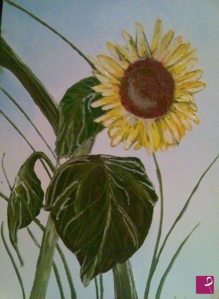 quadri in vendita online - girasole
