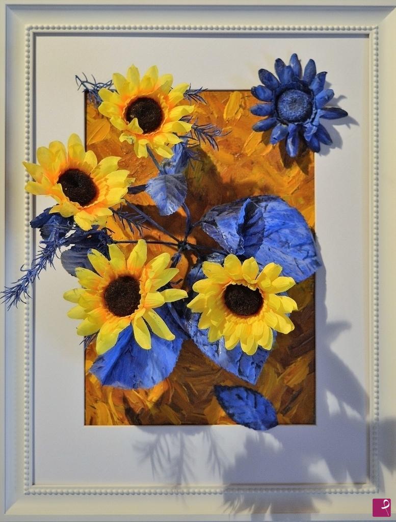 quadri in vendita online - Girasoli