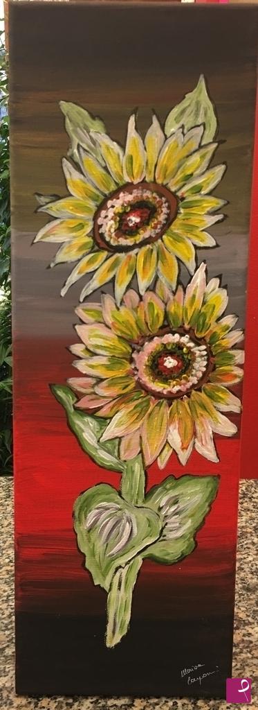 quadri in vendita online - Girasoli 